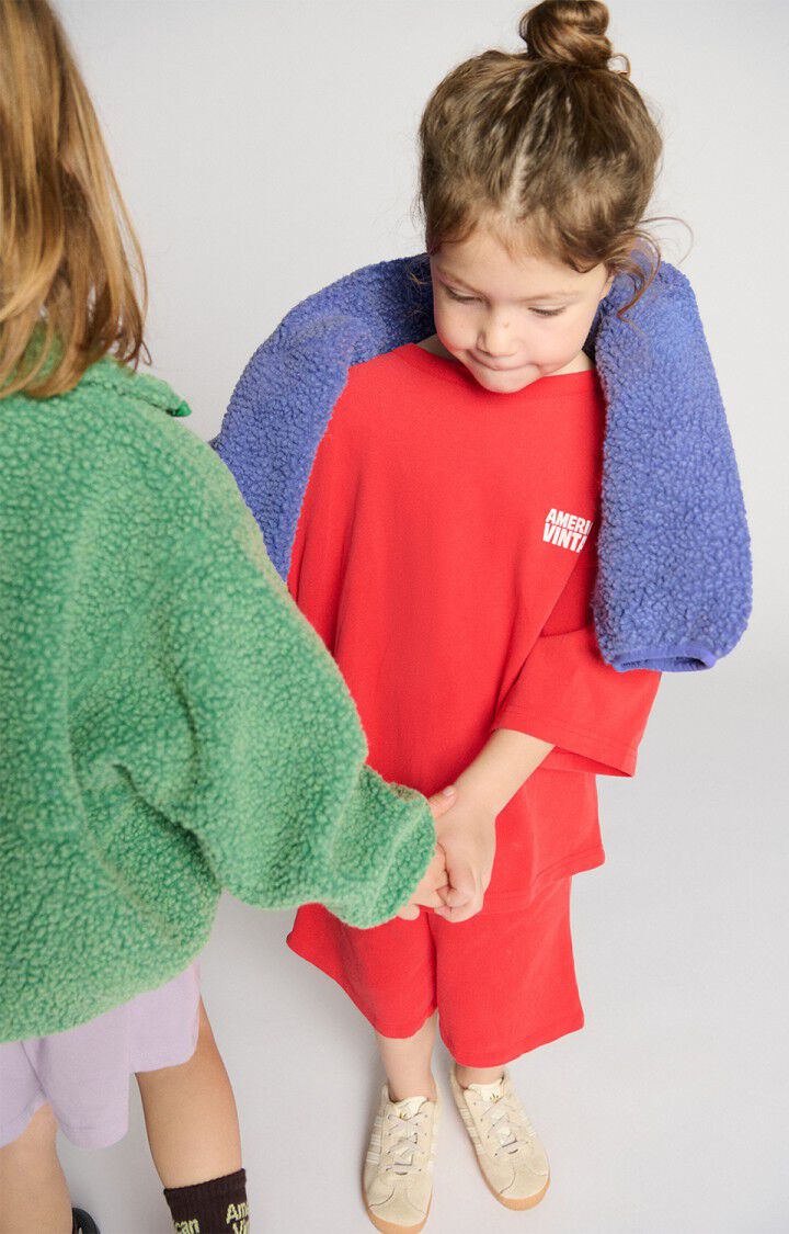 T-shirt bambini Ykobow - FRAGOLA - Rosso