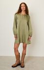 Women's dress Gintown - MARIANNE - Green - XS-S