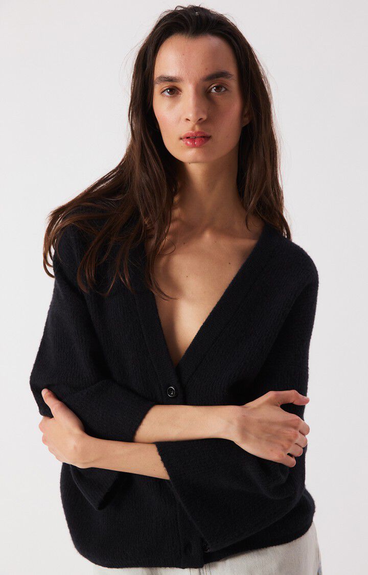 Women's cardigan Damsville - BLACK - Black - XS-S