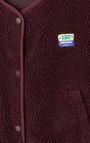 Veste femme Hoktown - BORDEAUX CHINE - Rouge - XS-S