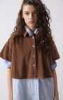 Women's shirt Padow, CANDIED CHESTNUT VINTAGE, hi-res-model