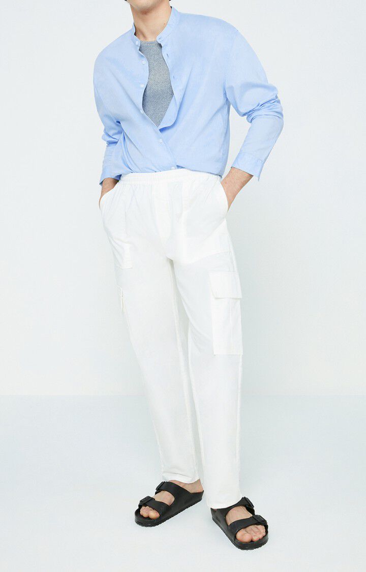 Men's trousers Giony, WHITE, hi-res-model