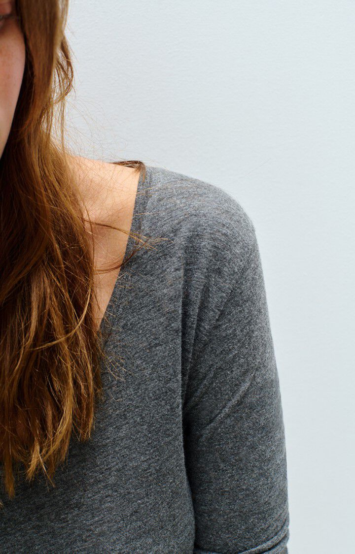 Women's t-shirt Jacksonville, MELANGE CHARCOAL, hi-res-model