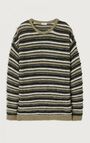 Pull homme East, RAYURES SEIGLE CHINE, hi-res