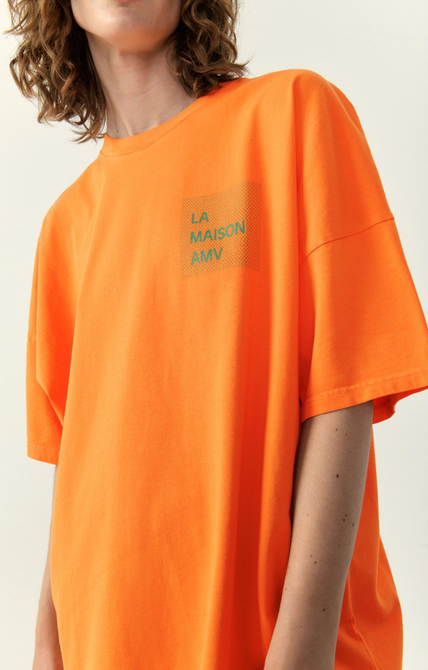 Unisex-T-Shirt Fizvalley - ORANGEADE Orange - H22 | American Vintage