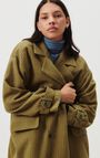 Women's coat Dopabay, BLUE AND KHAKI STRIPES, hi-res-model