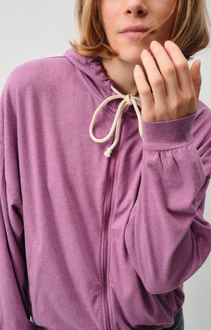 Felpa donna Ypawood - FRUTTI DI BOSCO SCREZIATO - Rosa - M-L