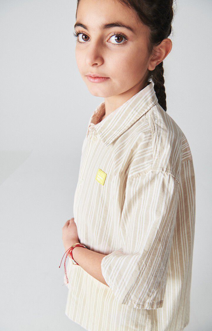 Kinderenhemd Odurock, ZAND STREPEN, hi-res-model