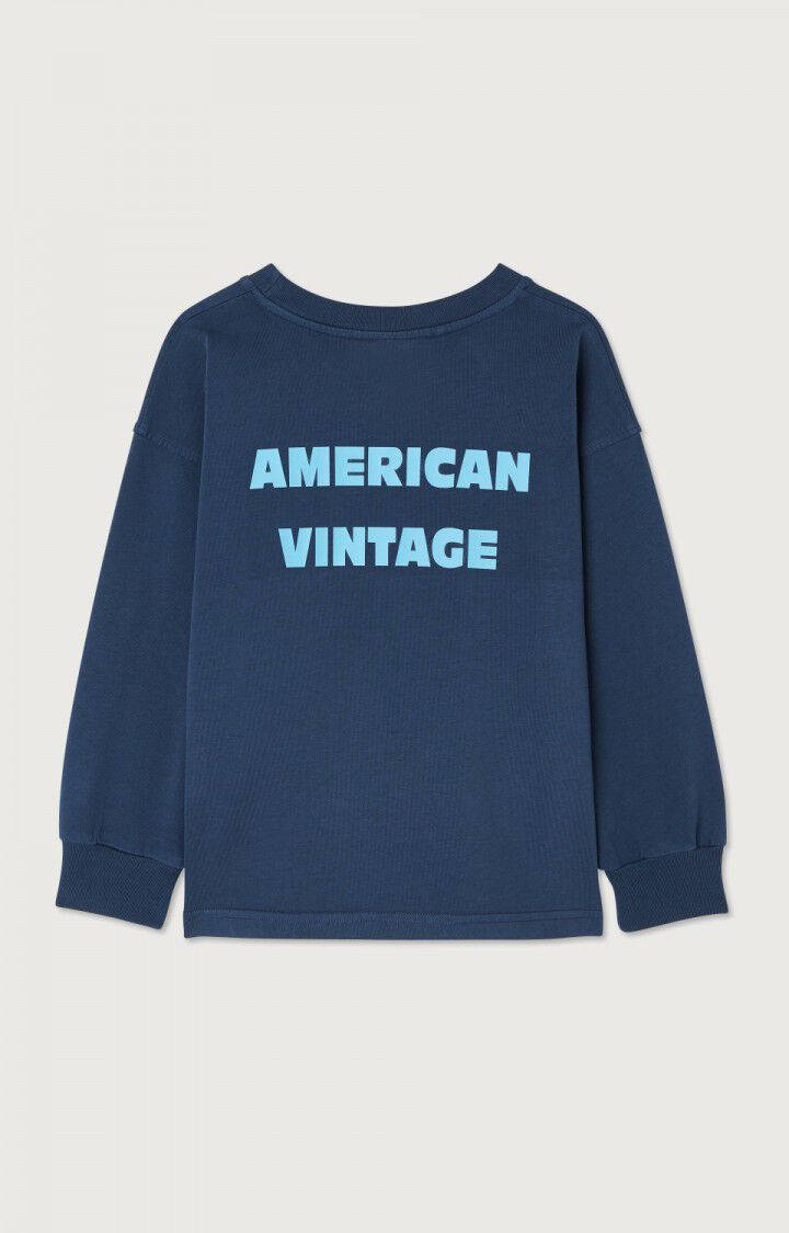 T-shirt enfant Fizvalley - ASTRE VINTAGE - Bleu - 3