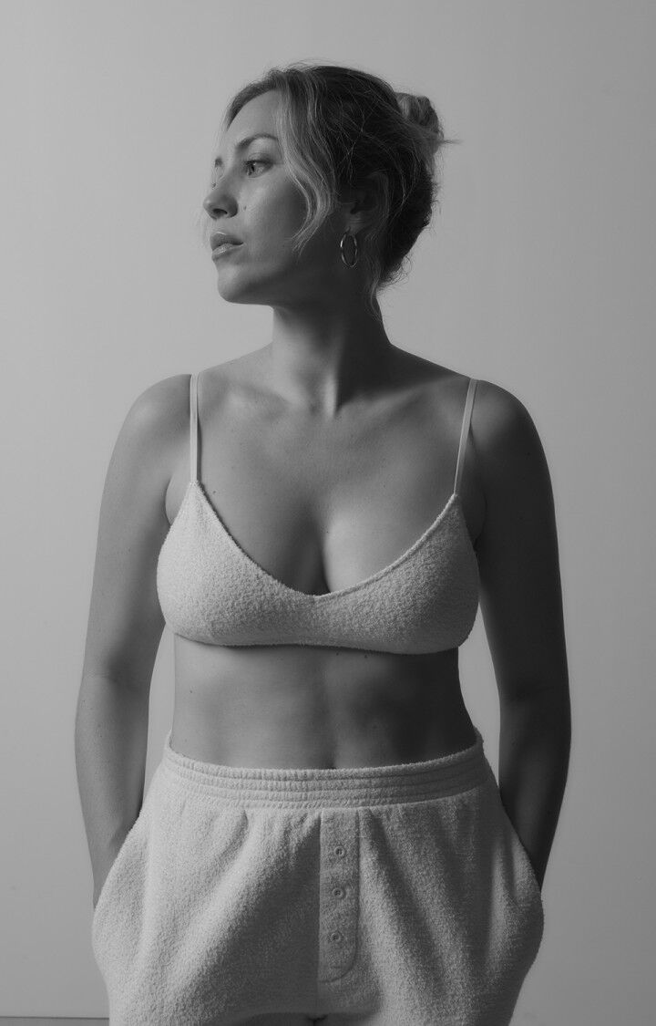 Women's bra Bobypark, ECRU, hi-res-model