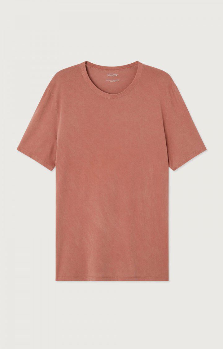 Heren-T-shirt Devon - TERRACOTTA VINTAGE - Rood