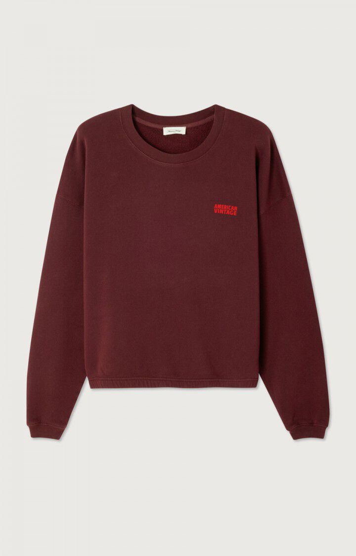 Unisex Izubird Sweatshirt &ldquo;AMV X Rollercoaster&rdquo; - VINTAGE CHERRY - Red