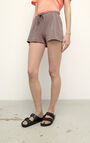 Women's shorts Vegiflower, CACAO, hi-res-model