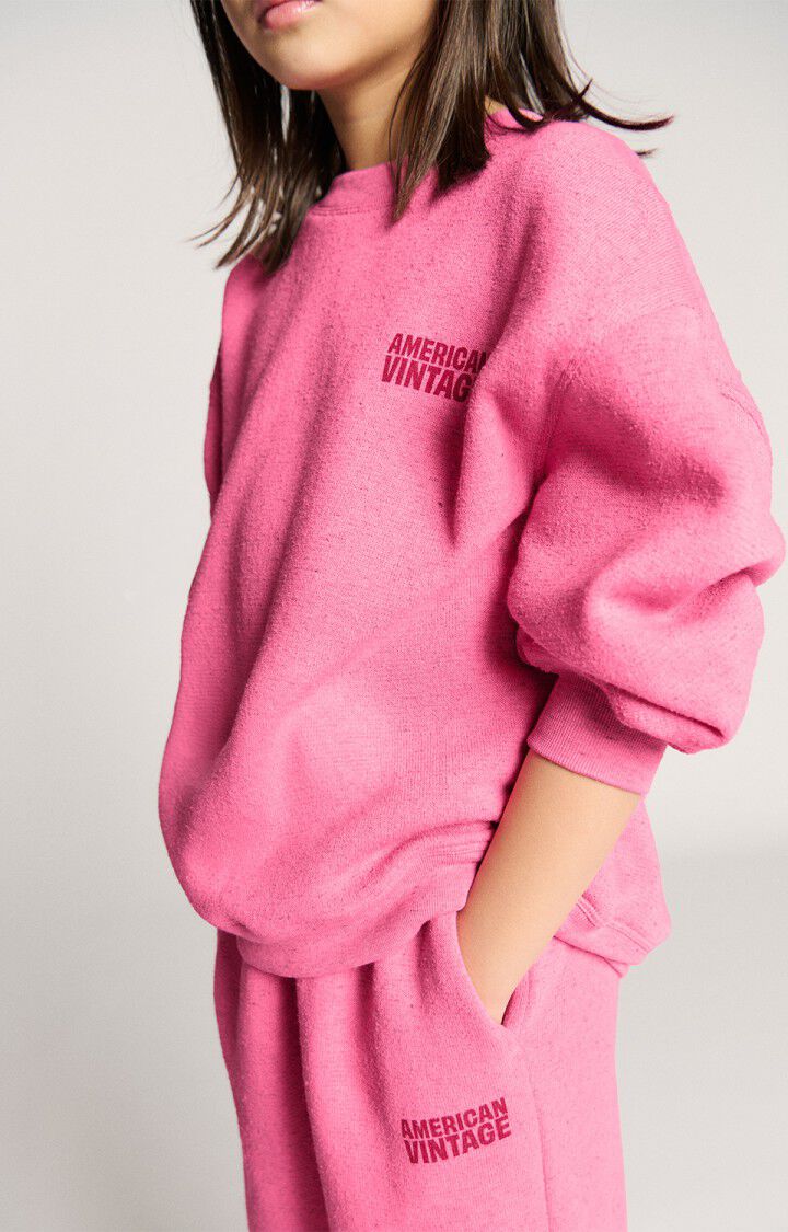 Kids' joggers Evona, OVERDYED RASPBERRY, hi-res-model