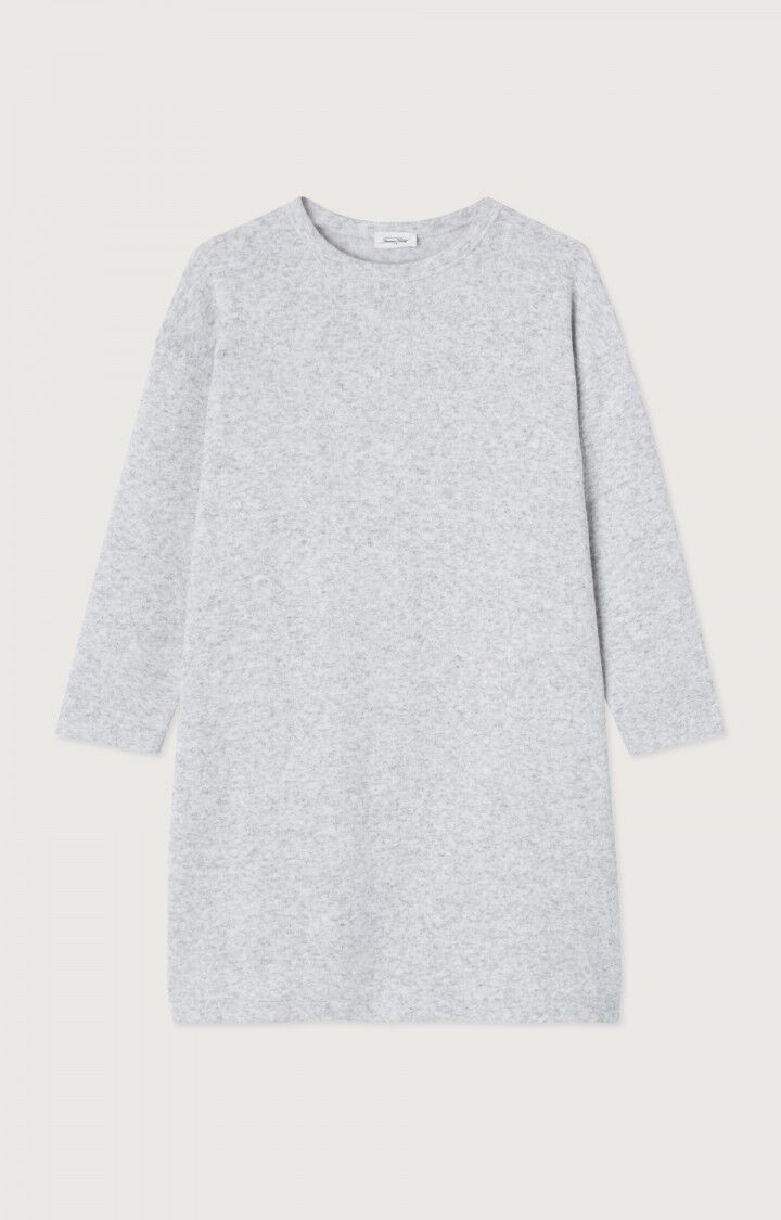 Women's dress Evona - MELANGE LIGHT GREY - Grey