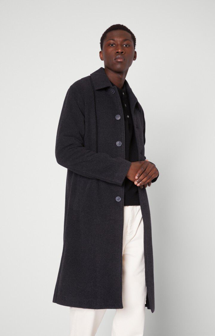Men's coat Oxipark, MELANGE CHARCOAL, hi-res-model