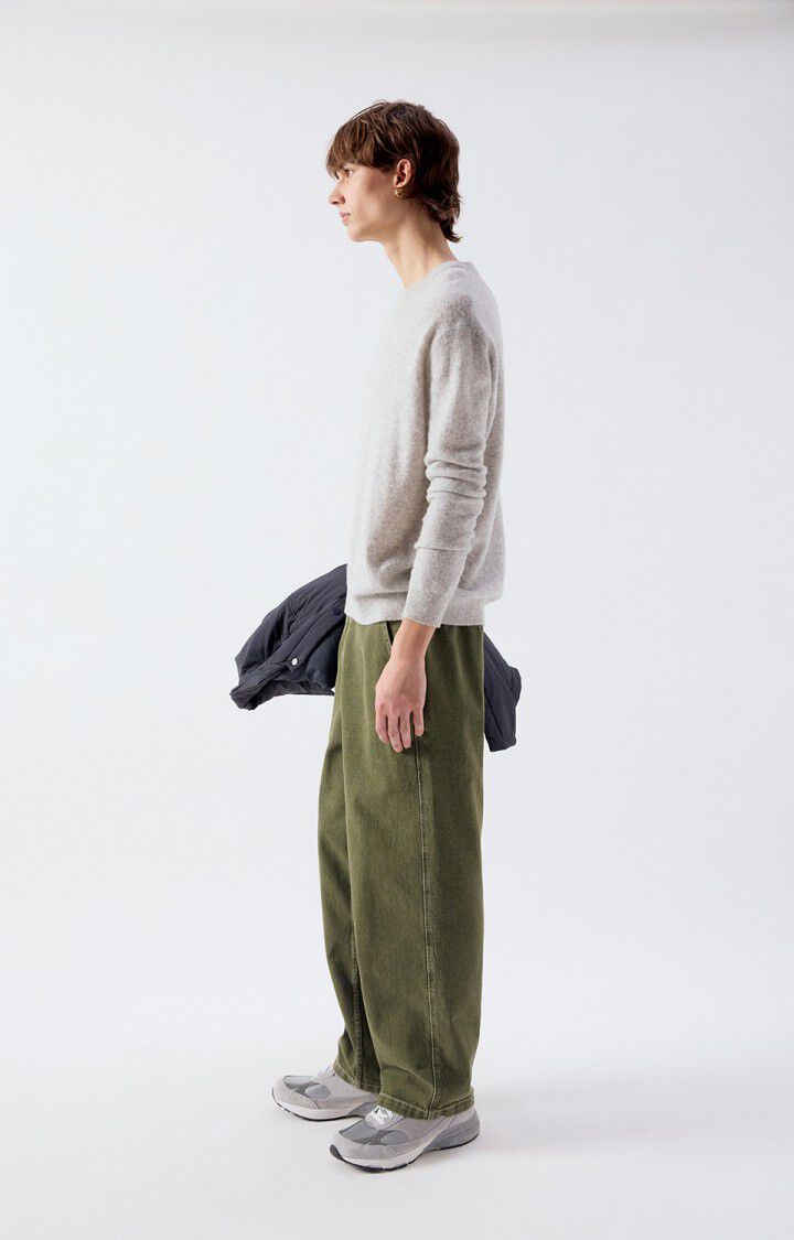 Herrenpullover Raxow - GRAU MELIERT - Grau - S