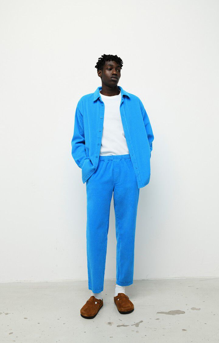 Men's trousers Padow, CORNFLOWER, hi-res-model