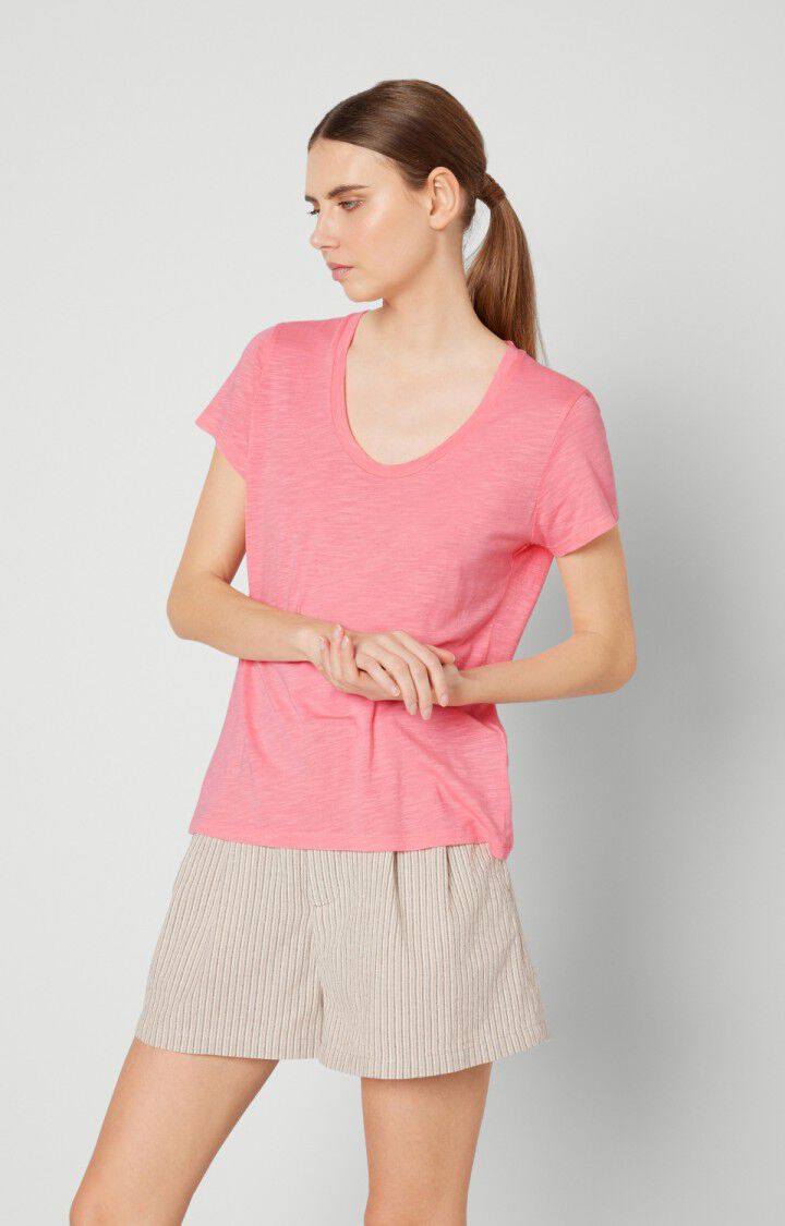 T-shirt femme Jacksonville, FLAMANT ROSE VINTAGE, hi-res-model