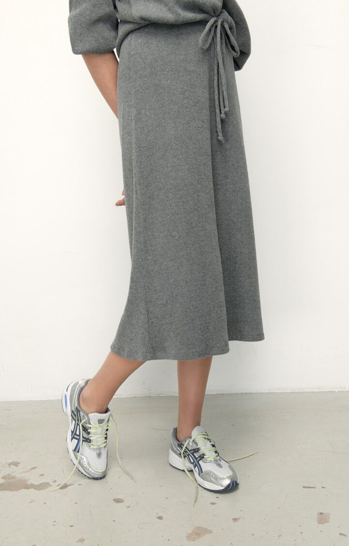 Women's skirt Riricake, CHARCOAL MELANGE, hi-res-model