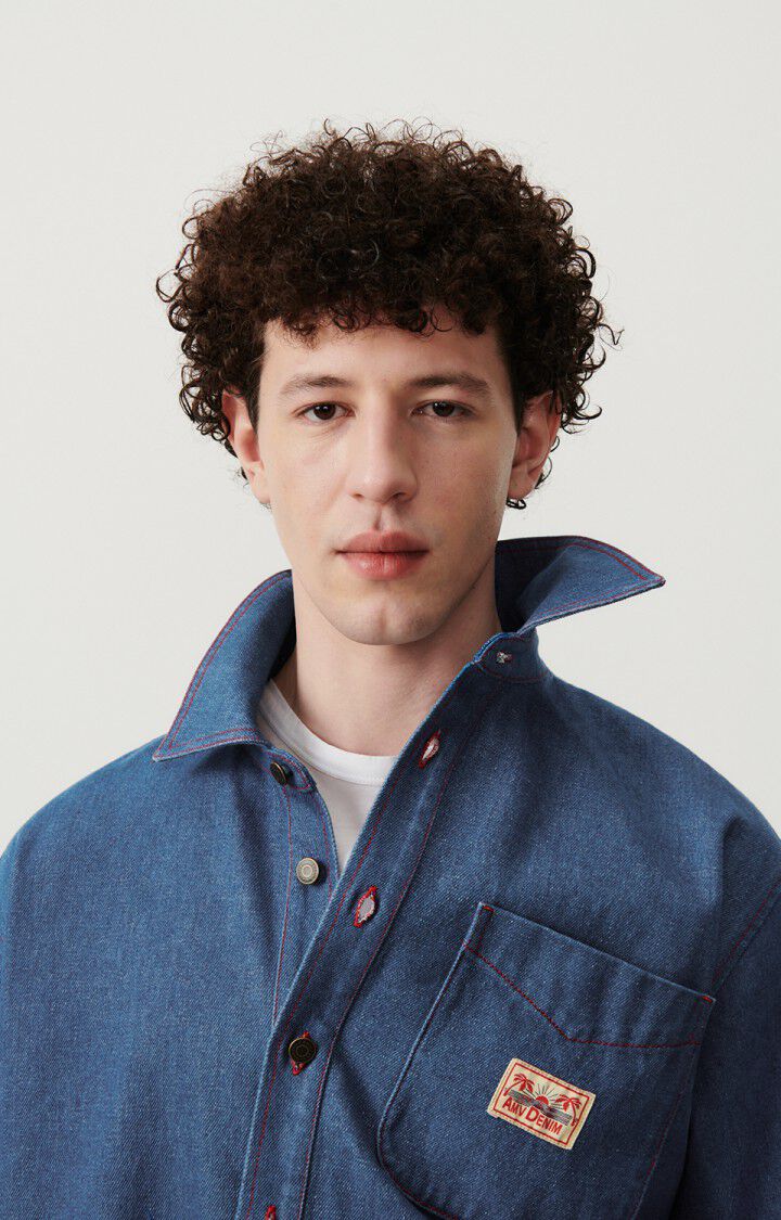 Camicia uomo Faow, BLUE, hi-res-model