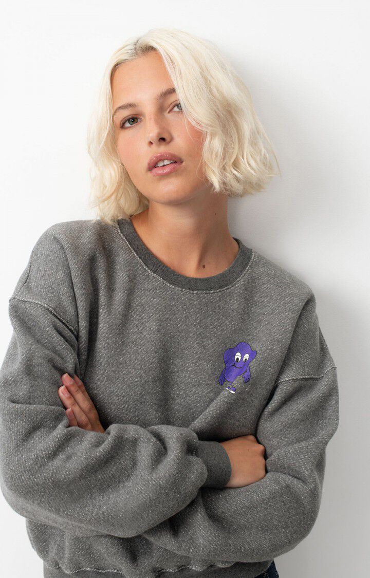 Sweat femme Kodytown, ANTHRACITE CHINE, hi-res-model