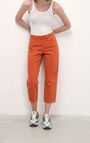 Jeans taglio dritto cropped donna Datcity, TEGOLA VINTAGE, hi-res-model