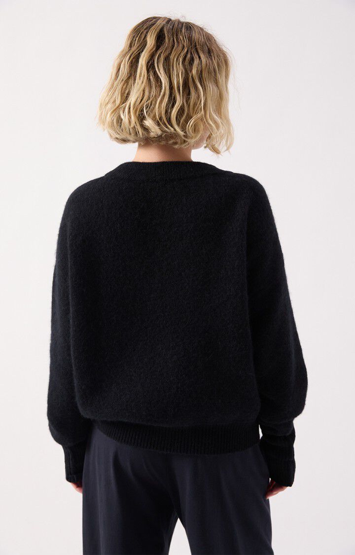 Women's jumper Vitow - BLACK 48 Long sleeve Black - H26 | American