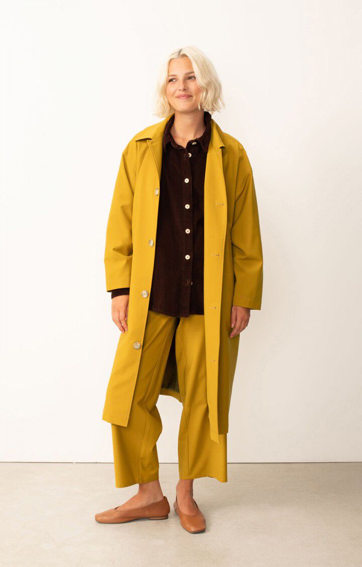 Women's trousers Doacity, CUMIN, hi-res-model