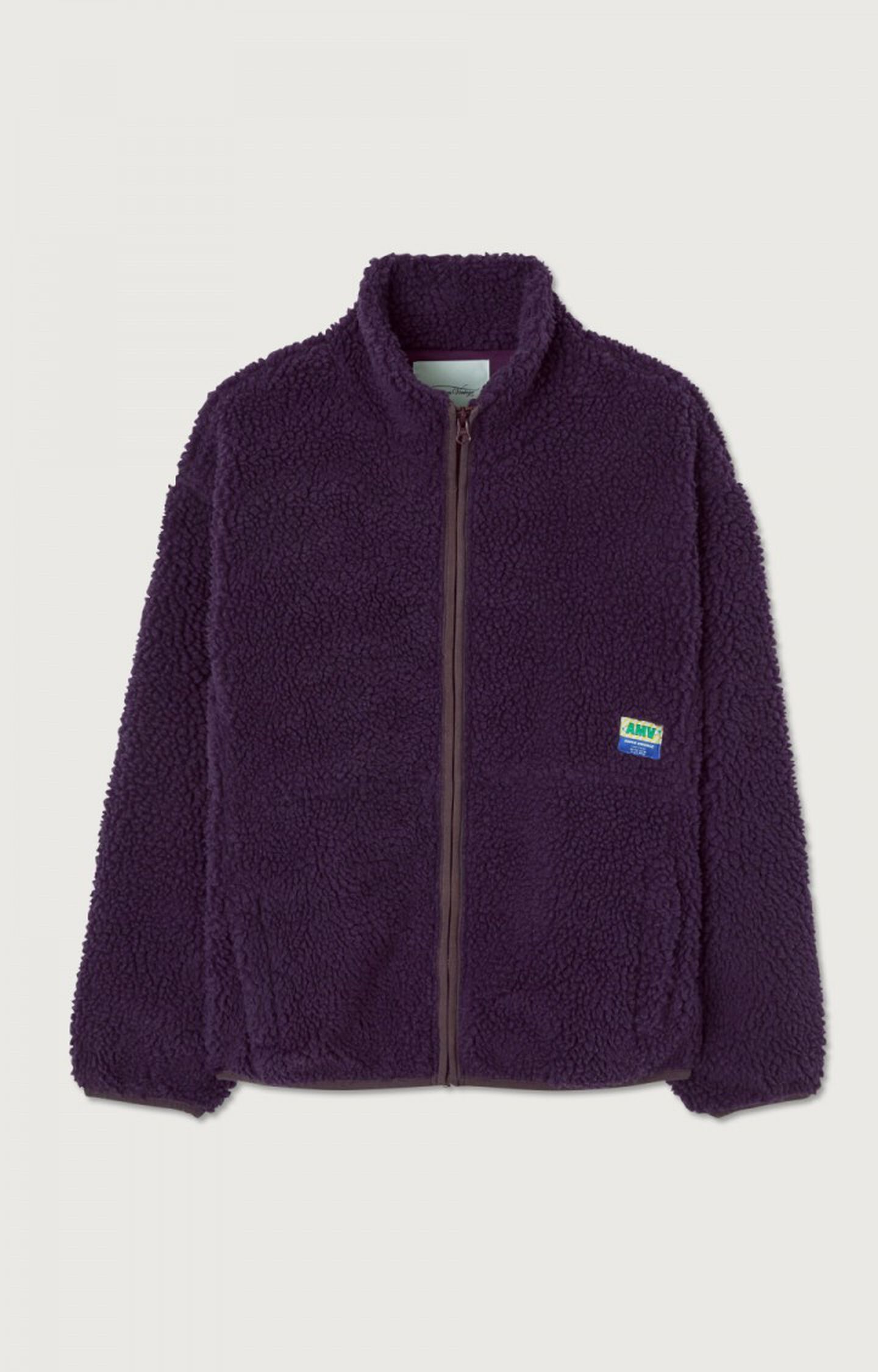 Women's jacket Hoktown PLUM Long sleeve Violet H22 American Vintage