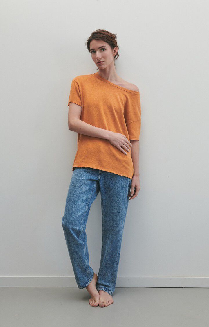 T-shirt femme Sonoma, NOISETTE VINTAGE, hi-res-model