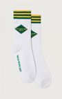 Unisex's socks Clypsun, GREEN AND YELLOW STRIPED, hi-res