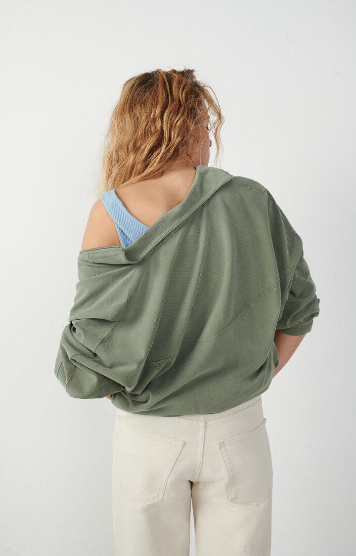 Women's sweatshirt Pyrastate, VINTAGE OLIVE, hi-res-model