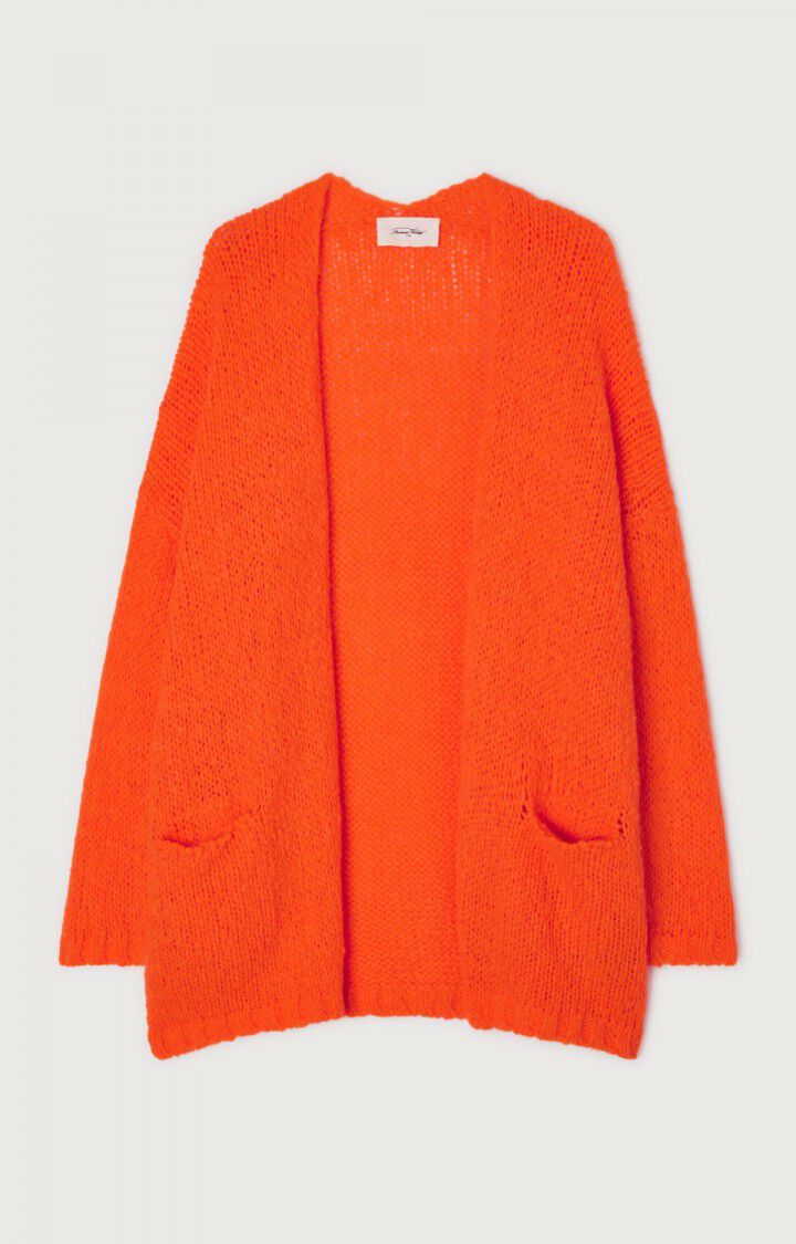 Women's cardigan Noboo - FLUORESCENT CORAL - Red