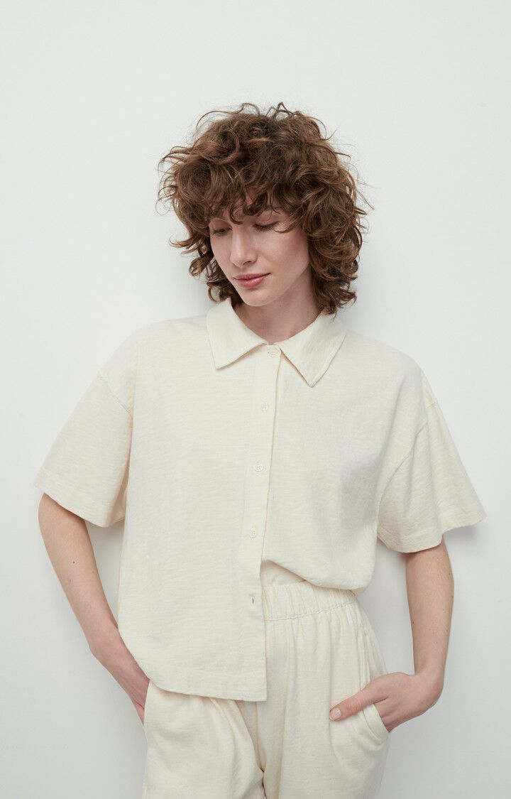 Women's shirt Laweville, ECRU, hi-res-model