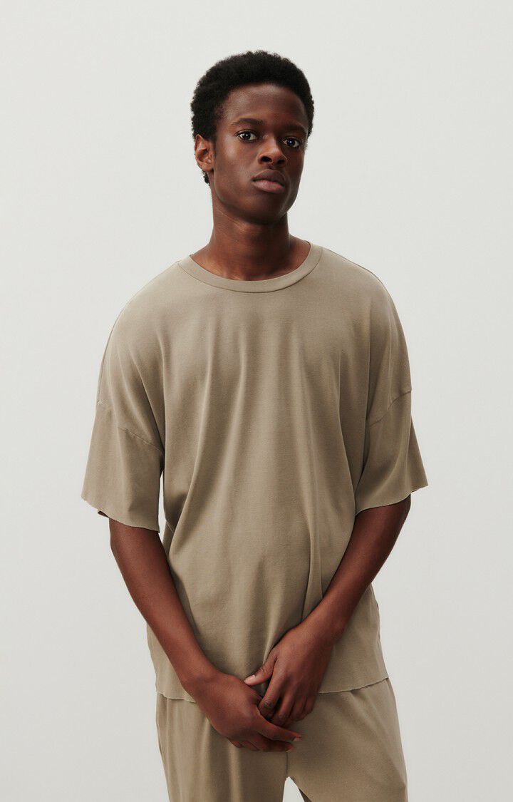 Heren T-shirt Biken, KAKI VINTAGE, hi-res-model