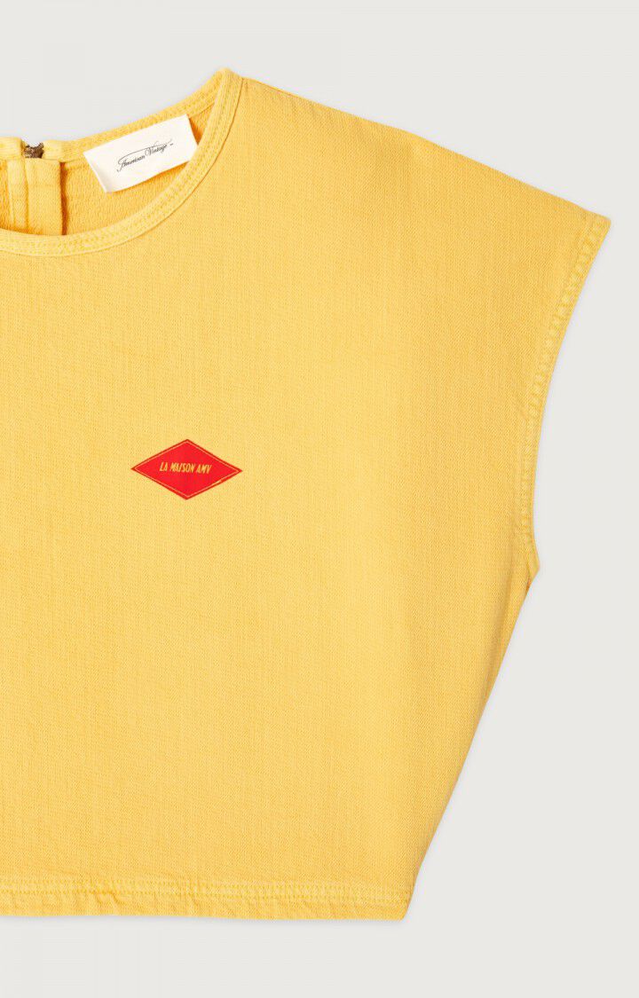 Women's top Eatbay - VINTAGE MARMELADE - Yellow - XS-S