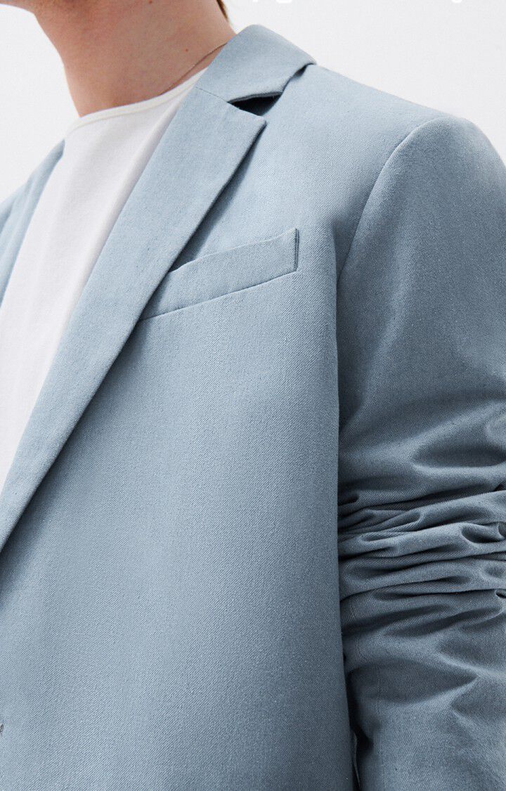 Men's blazer Laostreet, SKY BLUE, hi-res-model