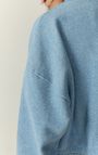 Damen-Sweatshirt Pieburg, SKY BLUE MELIERT, hi-res-model