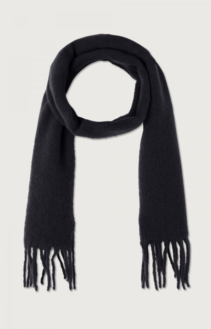 Unisex\'s scarf Hizlaw - CHARCOAL | Vintage American MELANGE Grey E24 