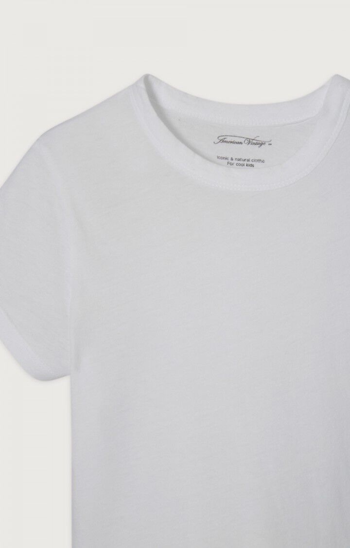 roem Doorzichtig Dat Kinderen-t-shirt Devon - WIT 11 Korte mouwen Wit - H23 | American Vintage
