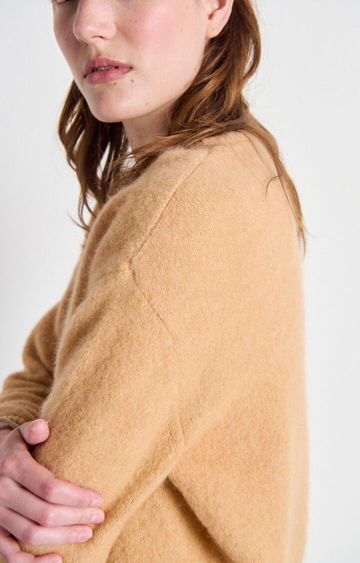 Women's cardigan Vitow, MELANGE HAZELNUT, hi-res-model