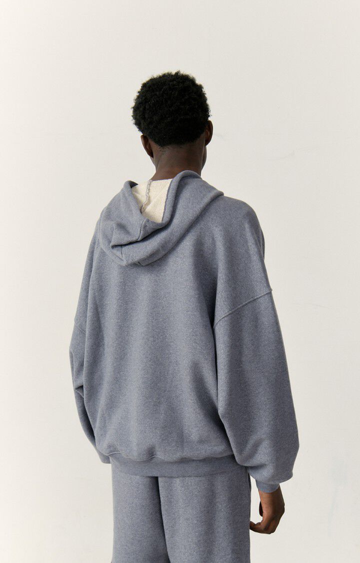 Men's sweatshirt Ganow, MELANGE CHARCOAL, hi-res-model