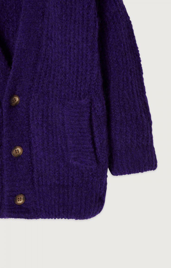 Chaqueta de punto ni&ntilde;os East - MORA JASPEADO - Morado - 5