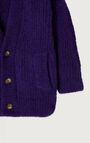 Chaqueta de punto ni&ntilde;os East - MORA JASPEADO - Morado - 5