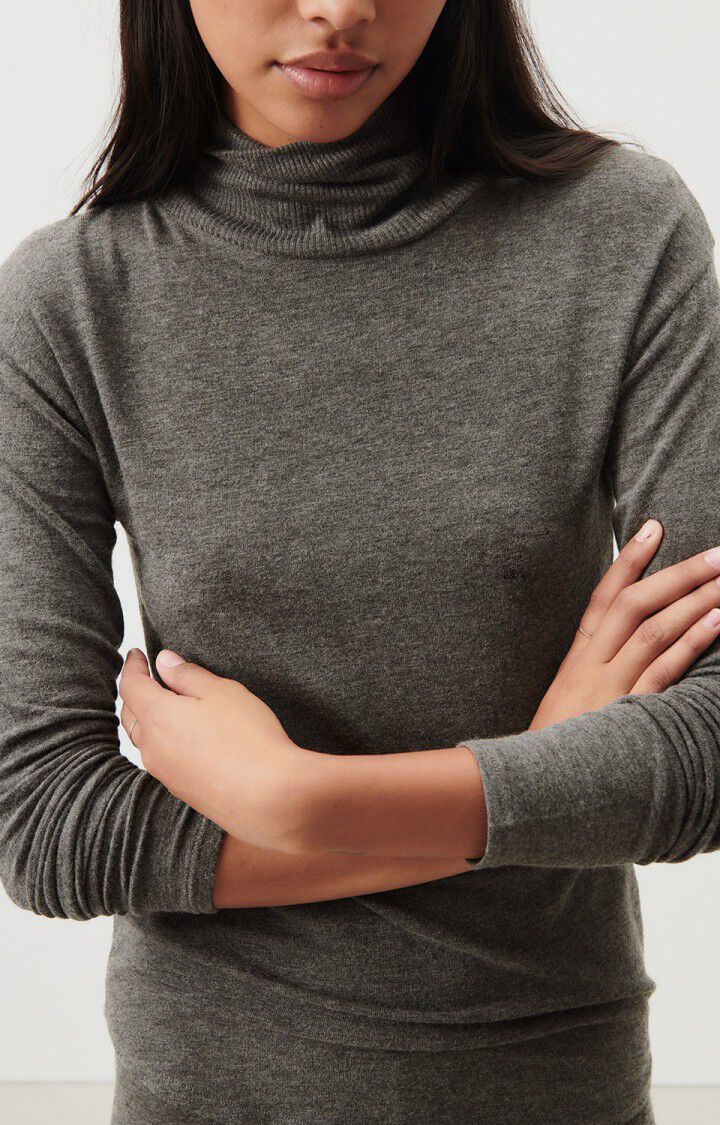 Women's t-shirt Vediny - MELANGE CHARCOAL - Grey - S