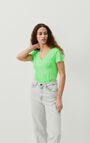 T-shirt femme Jacksonville, VERT FLUO, hi-res-model