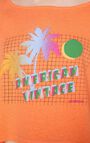 T-shirt femme Poxson - PULPE VINTAGE - Orange - S