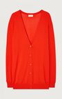 Gilet femme Encastreet - POMME D'AMOUR - Rouge - XS-S