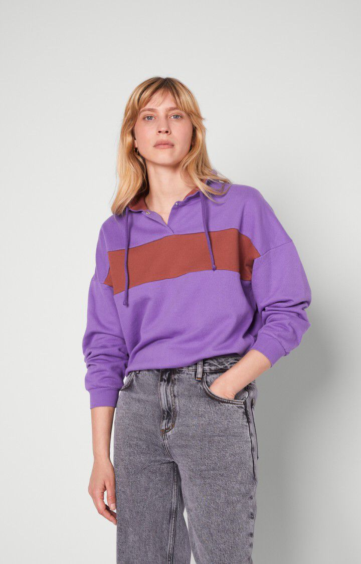 Women's sweatshirt Feryway, VINTAGE PURPLE AND FLOOR TILE, hi-res-model